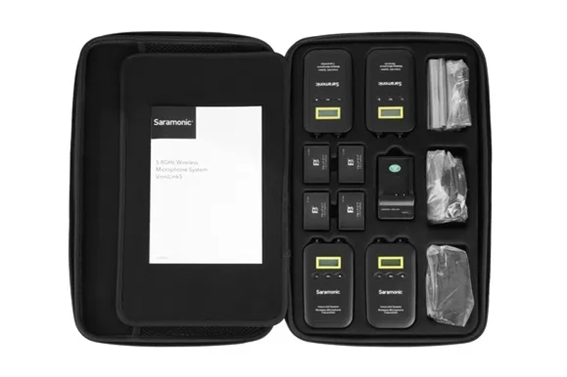 Saramonic 5.8GHz 1+3 wireless microphone system