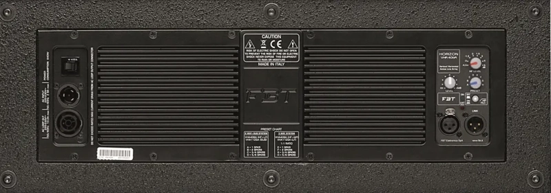 FBT VHA 406A Vertical Horizontal Active Array - 4x6,5" + 1,4" - 600Wrms+300Wrms