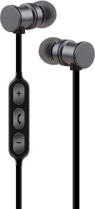 AV:Link Bluetooth Headphones Magnetic Black Grey EMBT1-GRY 100.542 Wireless Buds