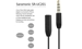 Saramonic 3.5mm TRS (Female) Microphone Adapter Cable to TRRS (Male)