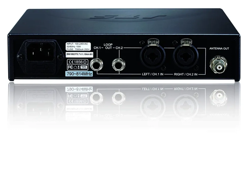 JTS UHF PLL Single Channel True Diversity IEM System