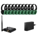 Silent Disco 10 way kit including Bluetooth transmitter and charger