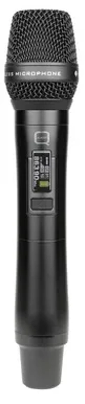 Q-Audio QWM 1970 HH BP UHF Dual Channel Handheld/Beltpack Wireless System, 19" Rack Mountable