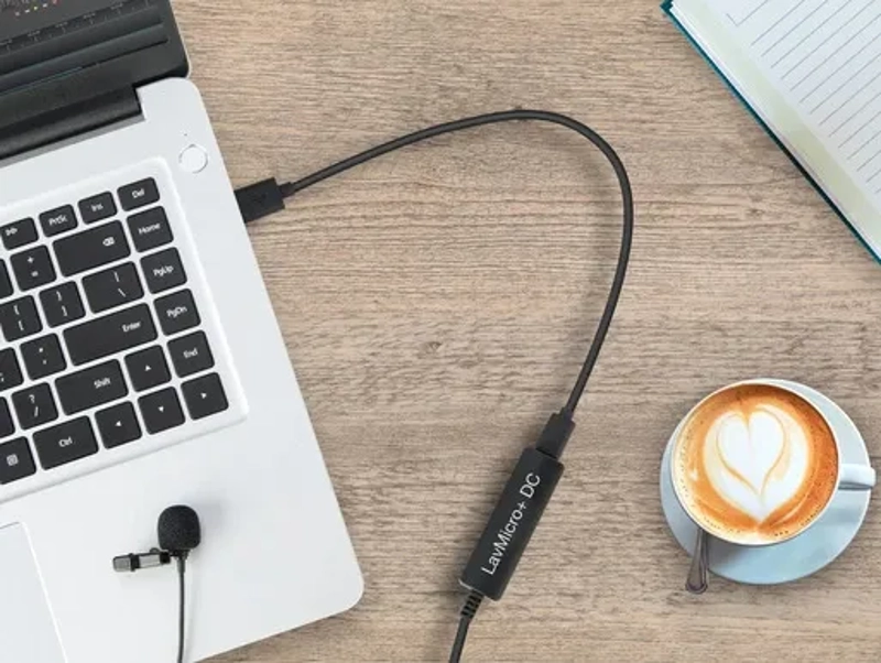 Saramonic Lavalier microphone for smartphones and computers