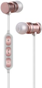 AV:Link Bluetooth Headphones Magnetic Rose Gold EMBT1-RSE 100.541 Wireless Buds