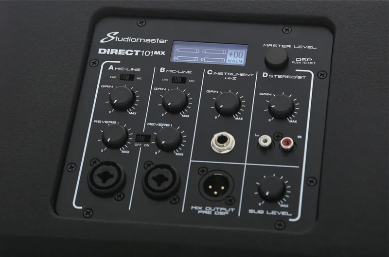 Studiomaster DIRECT 101MX - BLACK