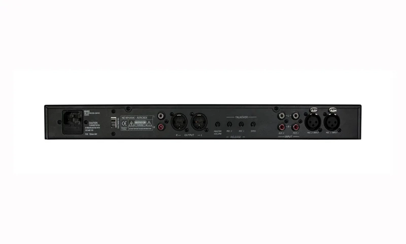 NewHank 2 MIC Input, 2 St. Line In, 2 Band EQ, Talk-over