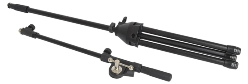 Ultimax Microphone boom stand, metal base and swivel (extendable boom)