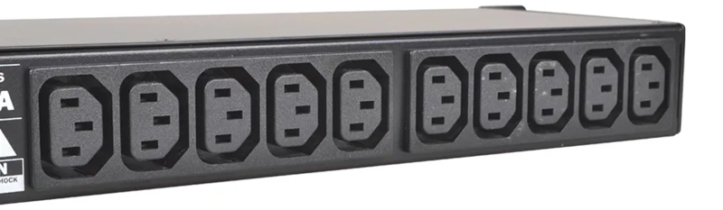 Q-Audio QPOWER10 Power Conditioner Racklight and USB Charger (10x IEC)