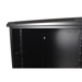 Cobra Wall Mounting Metal 19" Rack Cabinet Glass Door 22U 600mm Deep, Black, Flat Pack